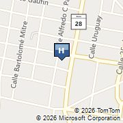 Las Moras Hotel Map